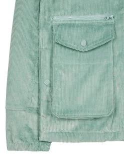 Weekend Offender Vinnie Cord Over-Shirt Mint Tea Green -Fashion sportswear OSAW23 11 VINNIE CORD MINT TEA 2649