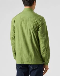 Weekend Offender Porter Pocket Over-Shirt Kiwi Green -Fashion sportswear OSAW2302 PORTER KIWI 1868 MODEL