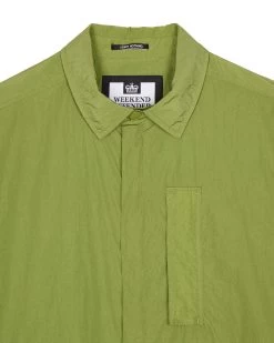 Weekend Offender Porter Pocket Over-Shirt Kiwi Green -Fashion sportswear OSAW2302 PORTER KIWI 7330