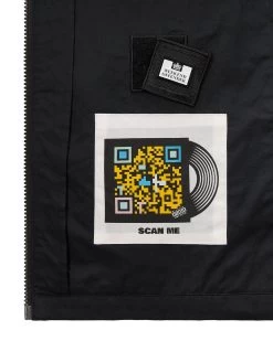 Weekend Offender Latmun Mesh Pocket Over-Shirt Black -Fashion sportswear OSAW2310 LATMUN BLACK 4263