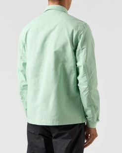 Weekend Offender Latmun Mesh Pocket Over-Shirt Mint Tea Green 12 Weekend Offender Latmun Mesh Pocket Over-Shirt Mint Tea Green -Fashion sportswear OSAW2310 LATMUN MINT TEA 0683 MODEL