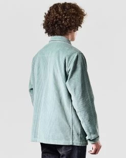 Weekend Offender Vinnie Cord Over-Shirt Mint Tea Green -Fashion sportswear OSAW2311 VINNIE MINT TEA 1348 MODEL