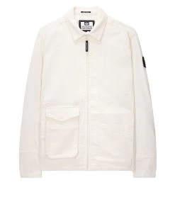 Weekend Offender Vinnie Cord Over-Shirt Winter White