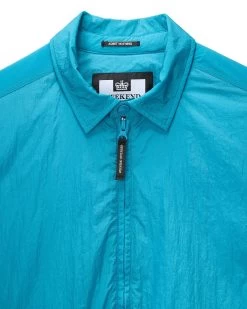 Weekend Offender Vinnie Thermo Over-Shirt Azure Blue -Fashion sportswear OSAW2315 VINNIE THERMO AZURE 4487