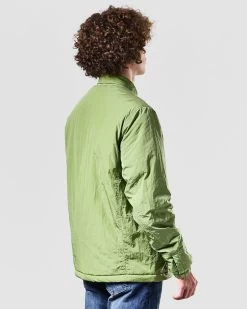 Weekend Offender Vinnie Thermo Over-Shirt Kiwi Green -Fashion sportswear OSAW2315 VINNIE THERMO KIWI 1277 MODEL