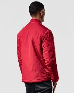 Weekend Offender Vinnie Thermo Over-Shirt Scarlet Red -Fashion sportswear OSAW2315 VINNIE THERMO SCARLET 1493 MODEL