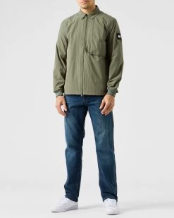 Weekend Offender Eubank Over-Shirt Bonsai -Fashion sportswear OSSS23 03 EUBANK BONSAI 4256