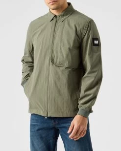 Weekend Offender Eubank Over-Shirt Bonsai -Fashion sportswear OSSS23 03 EUBANK BONSAI 4258