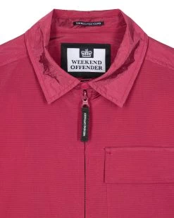 Weekend Offender Kell Field Over-Shirt Magenta -Fashion sportswear OSSS23 05 KELL MAGENTA 1787