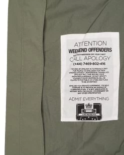 Weekend Offender Eubank Over-Shirt Bonsai -Fashion sportswear OSSS23 09 EUBANK BONSAI 4441