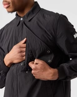 Weekend Offender Eubank Over-Shirt Black -Fashion sportswear OSSS2309 EUBANK BLACK 4754