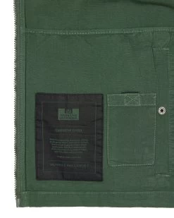 Weekend Offender Formella Garment Dye Over-Shirt Dark Green -Fashion sportswear OSSS2312 FORMELLA DARK GREEN 0223
