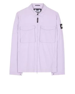 Weekend Offender Formella Garment Dye Over-Shirt Wisteria