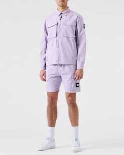 Weekend Offender Formella Garment Dye Over-Shirt Wisteria 11 Weekend Offender Formella Garment Dye Over-Shirt Wisteria -Fashion sportswear OSSS2312 FORMELLA WISTERIA 5694 MODEL STSS2319 FARACI WISTERIA