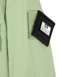 Weekend Offender Formella Over-Shirt Pale Moss Green -Fashion sportswear OSSS24 02 FORMELLA PALE MOSS 2461