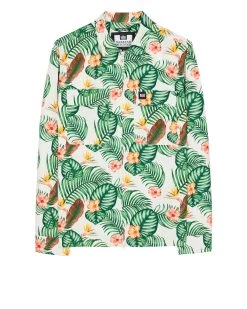 Weekend Offender White Lotus Over-Shirt White Lotus Print