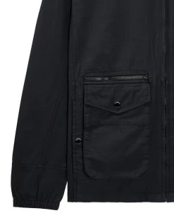 Weekend Offender Vinnie Over-Shirt Black -Fashion sportswear OSSS2401 VINNIE BLACK 9708