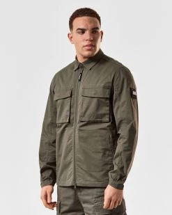 Weekend Offender Formella Over-Shirt Castle Green 11 Weekend Offender Formella Over-Shirt Castle Green -Fashion sportswear OSSS2402 FORMELLA CASTLE GREEN 4748 MODEL