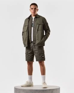 Weekend Offender Formella Over-Shirt Castle Green 13 Weekend Offender Formella Over-Shirt Castle Green -Fashion sportswear OSSS2402 FORMELLA CASTLE GREEN 4770 MODEL