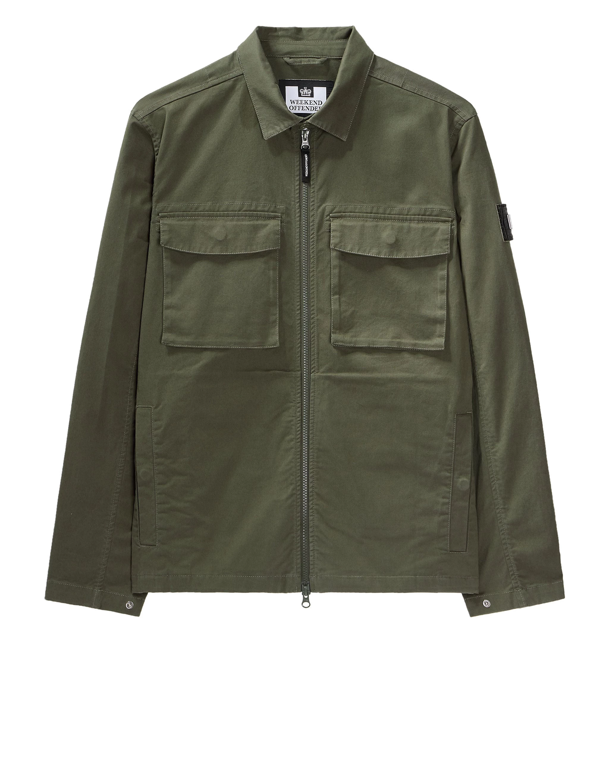 Weekend Offender Formella Over-Shirt Castle Green 1 Weekend Offender Formella Over-Shirt Castle Green