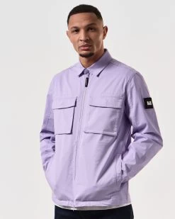 Weekend Offender Formella Over-Shirt Periwinkle -Fashion sportswear OSSS2402 FORMELLA PERIWINKLE 7263