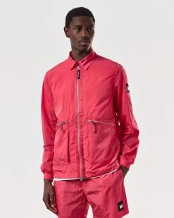 Weekend Offender Zingaro Lightweight Jacket Anthurium Pink -Fashion sportswear OSSS2403 ZINGARO ANTHURIUM 6882