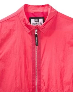 Weekend Offender Zingaro Lightweight Jacket Anthurium Pink -Fashion sportswear OSSS2403 ZINGARO ANTHURIUM 9183