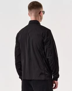 Weekend Offender Zingaro Lightweight Jacket Black -Fashion sportswear OSSS2403 ZINGARO BLACK 6457 MODEL