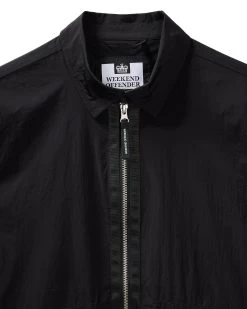 Weekend Offender Zingaro Lightweight Jacket Black -Fashion sportswear OSSS2403 ZINGARO BLACK 9173