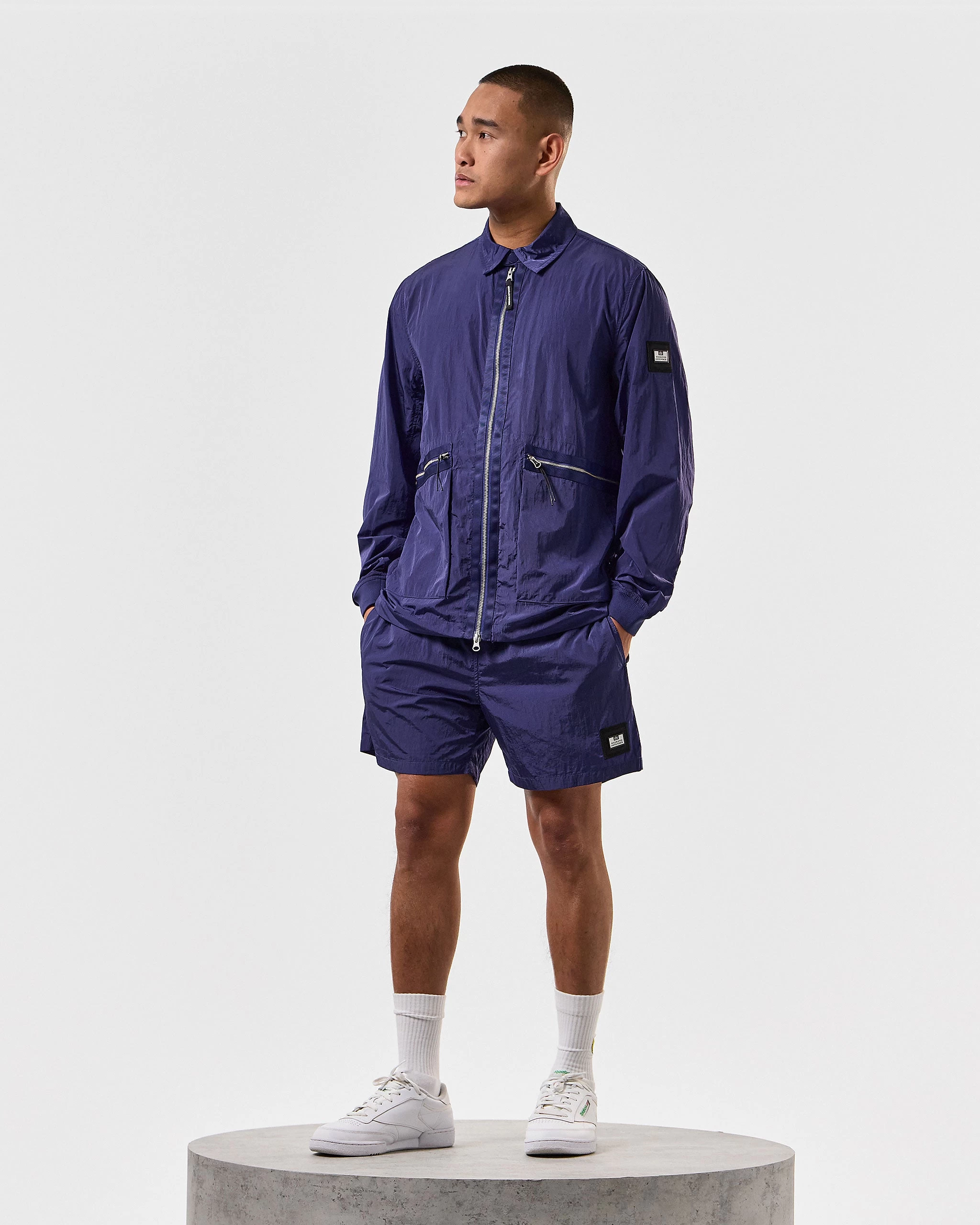 Weekend Offender Stacks Swim Shorts Bright Navy 2 Weekend Offender Stacks Swim Shorts Bright Navy - Image 2