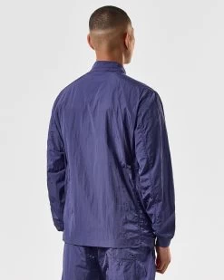 Weekend Offender Zingaro Lightweight Jacket Bright Navy -Fashion sportswear OSSS2403 ZINGARO BRIGHT NAVY 4288 MODEL