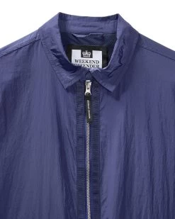 Weekend Offender Zingaro Lightweight Jacket Bright Navy -Fashion sportswear OSSS2403 ZINGARO BRIGHT NAVY 9155