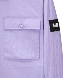 Weekend Offender Arapu Over-Shirt Periwinkle -Fashion sportswear OSSS2408 ARAPU PERIWINKLE 2772
