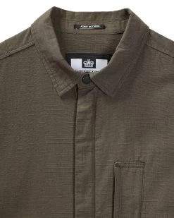 Weekend Offender Porter Over-Shirt Castle Green -Fashion sportswear OSSS2409 PORTER CASTLE GREEN 10430WO
