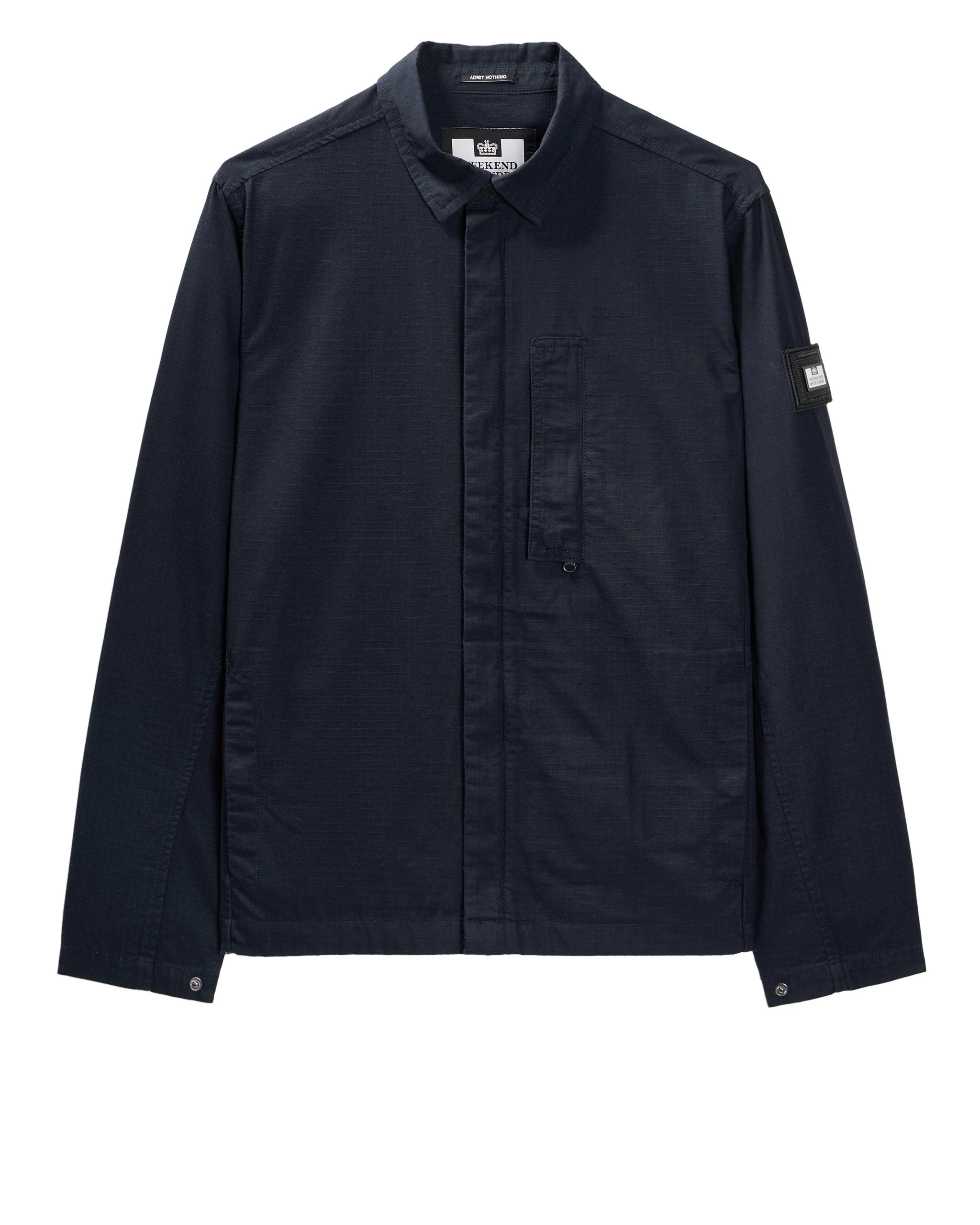 Weekend Offender Porter Over-Shirt Navy 1 Weekend Offender Porter Over-Shirt Navy