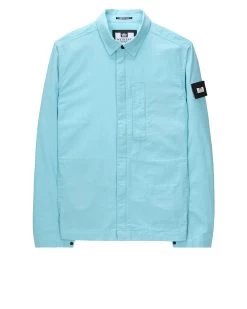 Weekend Offender Porter Over-Shirt Saltwater Blue