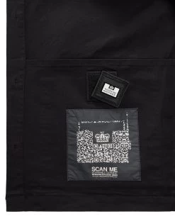 Weekend Offender Tavira Over-Shirt Black -Fashion sportswear OSSS2410 TAVIRA BLACK 9824