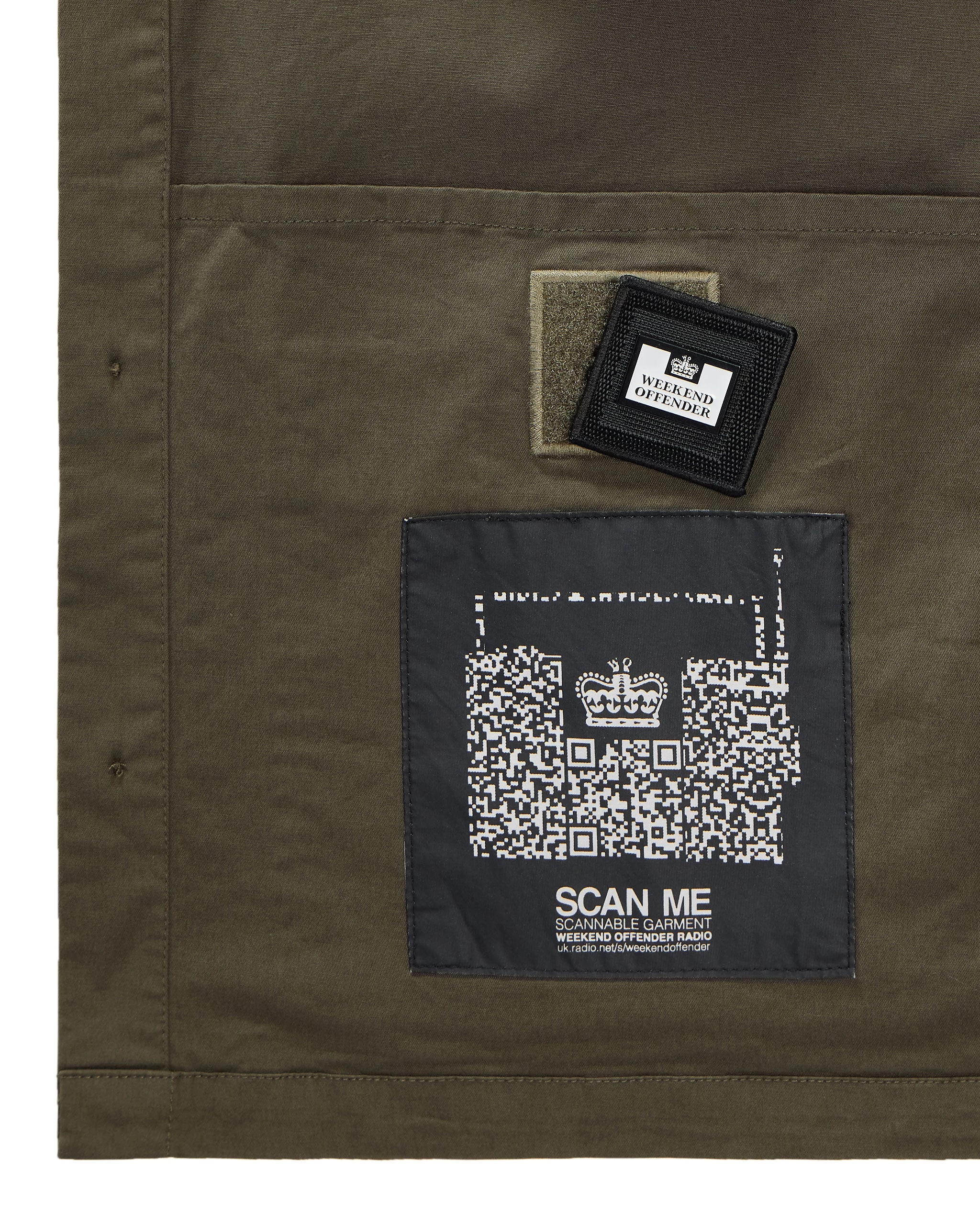 Weekend Offender Tavira Over-Shirt Castle Green 5 Weekend Offender Tavira Over-Shirt Castle Green - Image 5