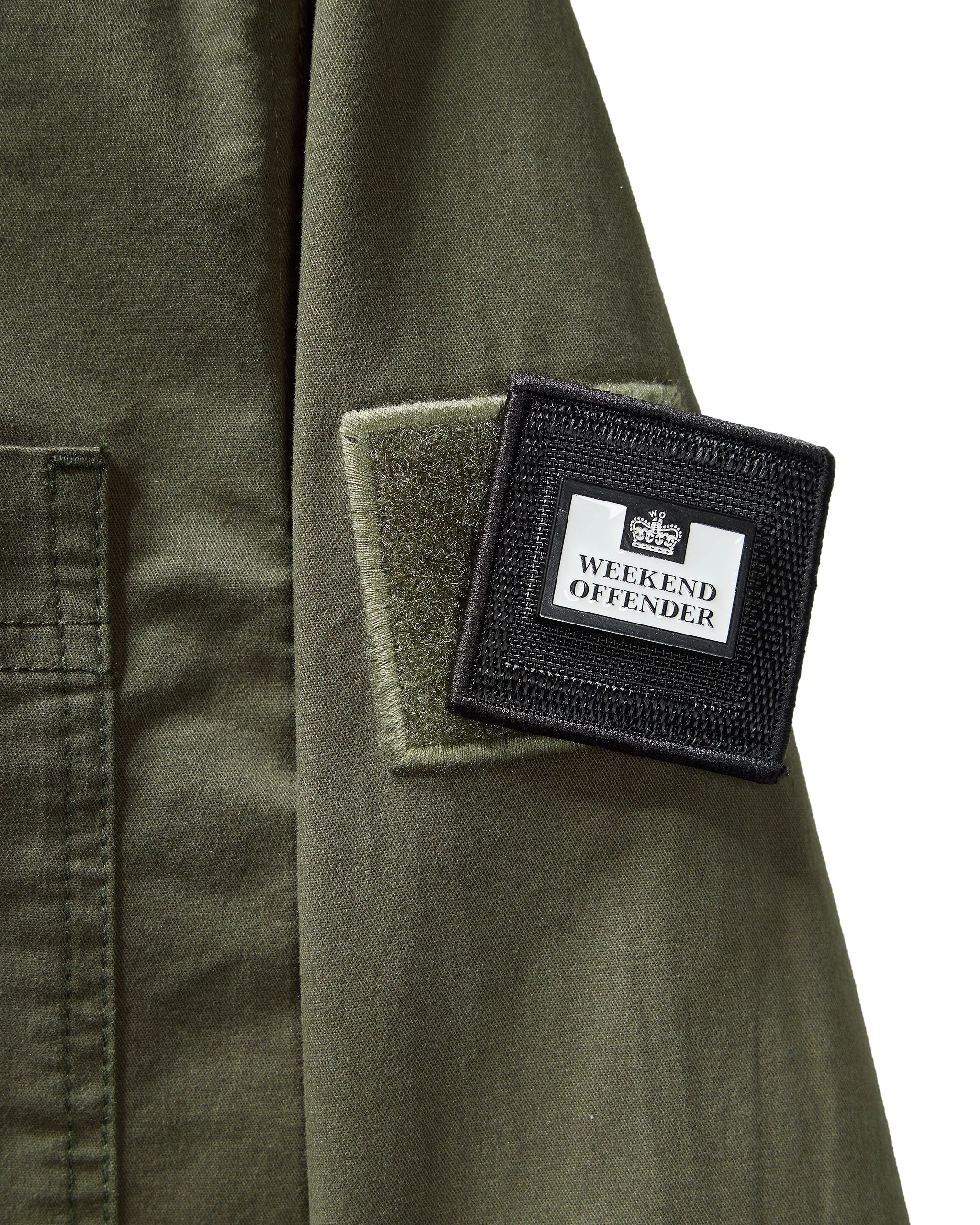 Weekend Offender Tavira Over-Shirt Castle Green 7 Weekend Offender Tavira Over-Shirt Castle Green - Image 7