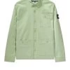 Weekend Offender Tavira Over-Shirt Pale Moss Green