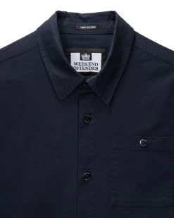 Weekend Offender Tavira Over-Shirt Navy -Fashion sportswear OSSS2410 TAVIRA NAVY 2901