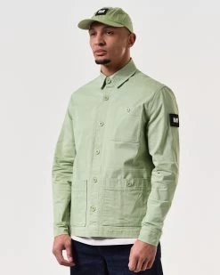 Weekend Offender Tavira Over-Shirt Pale Moss Green 10 Weekend Offender Tavira Over-Shirt Pale Moss Green -Fashion sportswear OSSS2410 TAVIRA PALE MOSS 7277