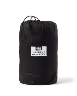 Weekend Offender Browne Packable Jacket Black -Fashion sportswear PACKAWAY BAG BLACK 5115