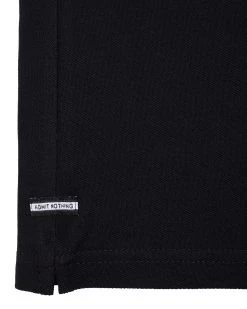 Weekend Offender Monteray Mercerised Polo Shirt Black -Fashion sportswear POAW22 05 CANEIROS AW22 BLACK 1734 2ad753d2 1377 4146 b28b b68aac7d22b1