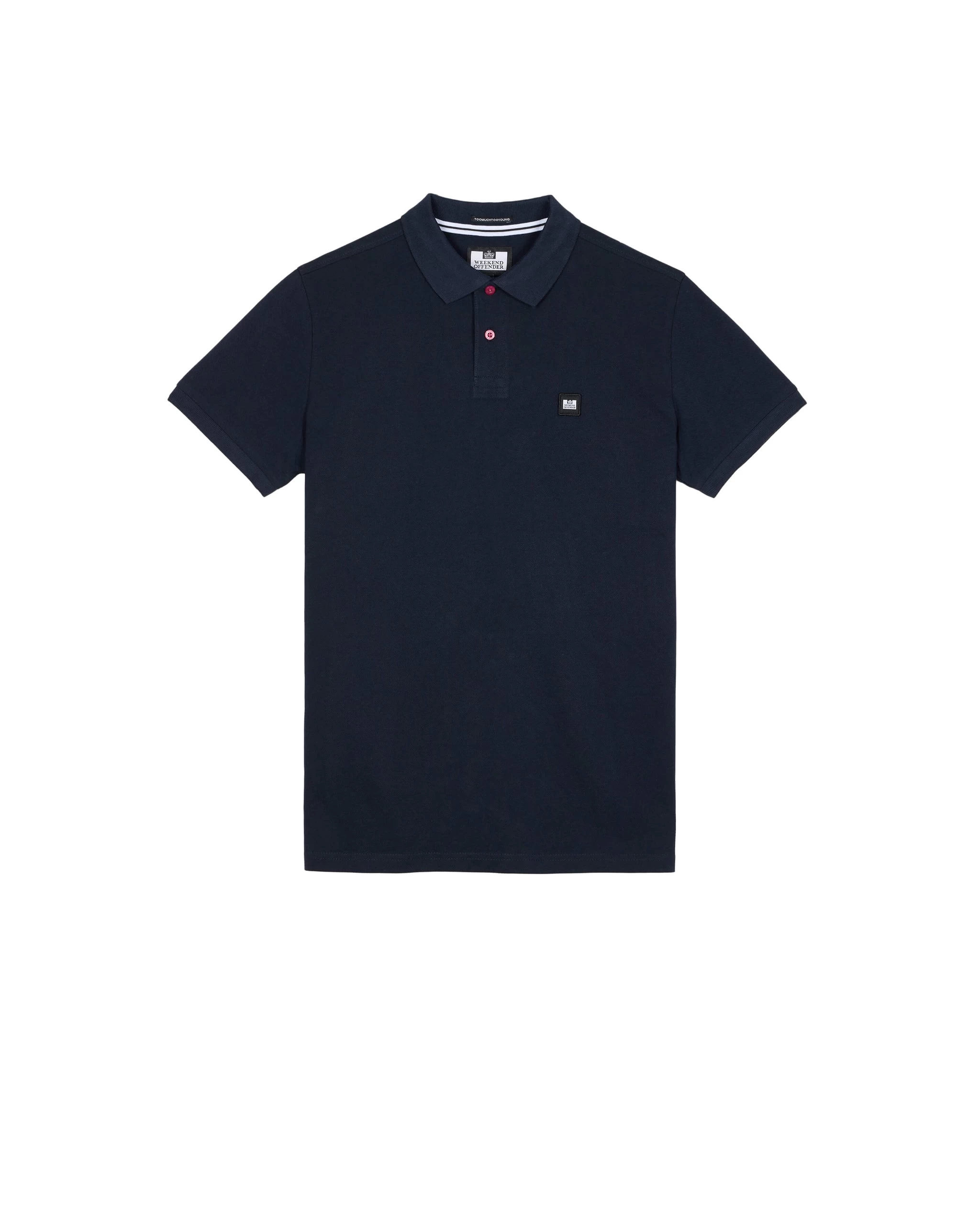 Weekend Offender Kids Caneiros Polo Shirt Navy 1 Weekend Offender Kids Caneiros Polo Shirt Navy