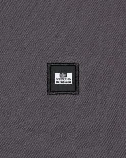 Weekend Offender Dice Long Sleeve Polo Shirt Greystone -Fashion sportswear POAW23 20 DICE GREY STONE 2294