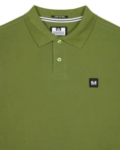 Weekend Offender Caneiros Polo Shirt Seaweed Green -Fashion sportswear POAW2301 CANEIROS SEAWEED 0842