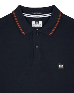 Weekend Offender Colombi Polo Shirt Navy -Fashion sportswear POAW2311 COLOMBI NAVY 3838