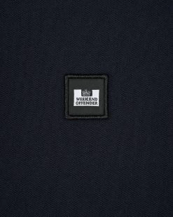 Weekend Offender Rivas Polo Shirt Navy -Fashion sportswear POAW2312 RIVAS NAVY 3830