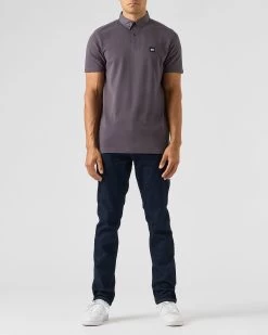 Weekend Offender Schooling Polo Shirt Greystone -Fashion sportswear POAW2316 SCHOOLING GREYSTONE 1852 MODEL